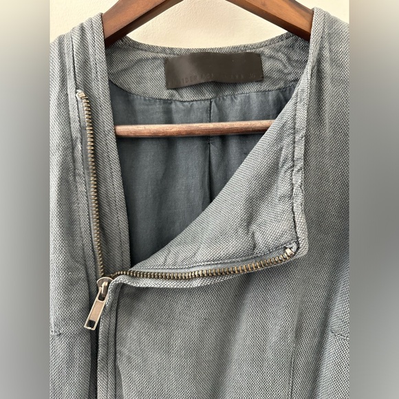 Haider Ackermann Linen/ Cotton Belted Coat - Picture 3 of 4